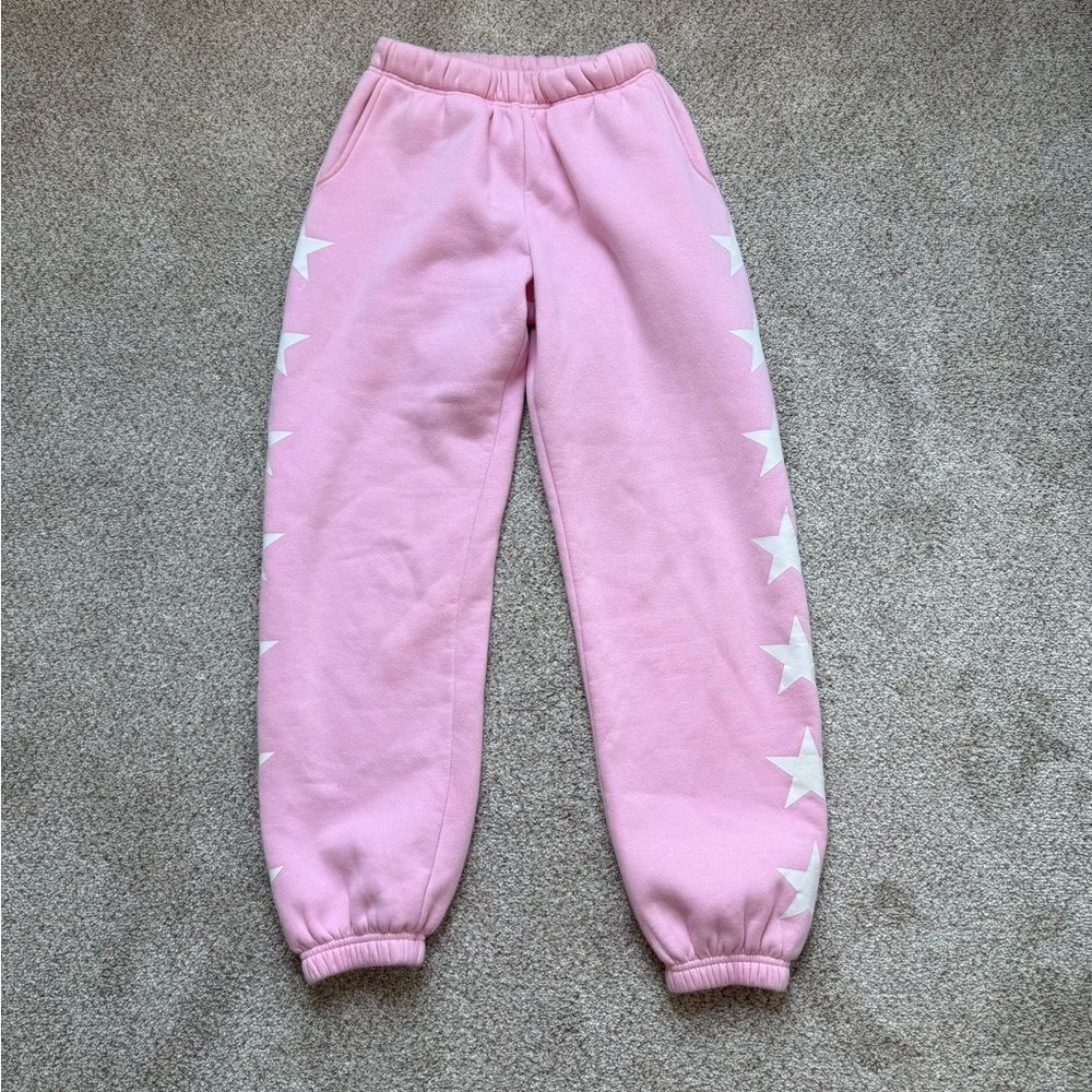 StarFit Pink Star Sweatpants